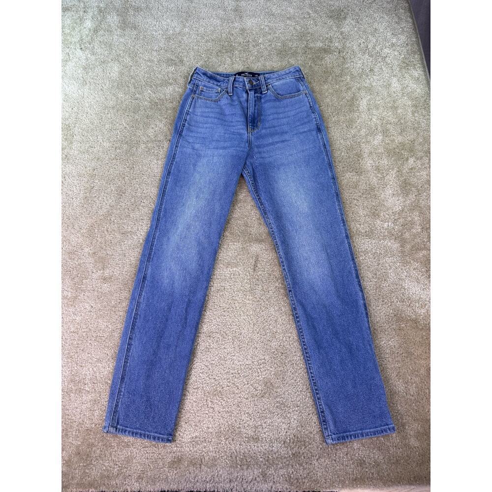 Hollister Ultra High Rise Mom Jeans Women’s Size 1R W25/L27 Stretch C346